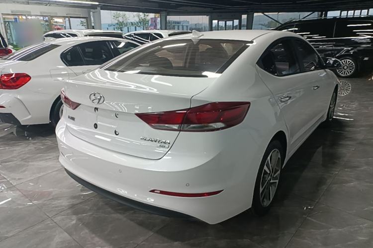 Used Hyundai Elantra (6th Generation / Lingdong) 2018 1.6L Automatic 15th Anniversary Special Edition Rear Right 45 Deg