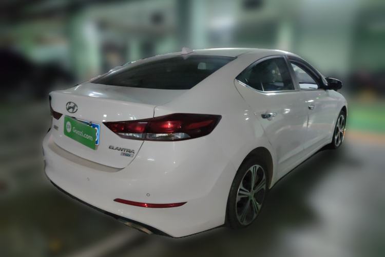 Used Hyundai Elantra (6th Generation / Lingdong) 2018 1.4T Dual-Clutch Xuan Dong · Dynamic Edition Rear Right 45 Deg
