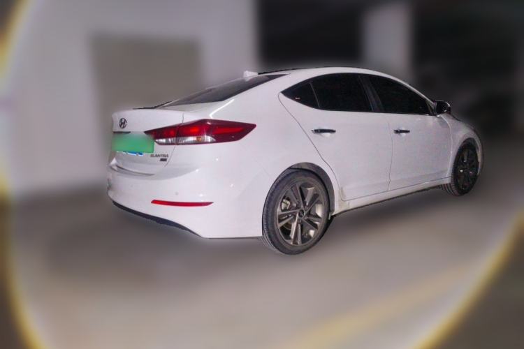 Used Hyundai Elantra (6th Generation / Lingdong) 2018 1.6L Automatic 15th Anniversary Special Edition Rear Right 45 Deg