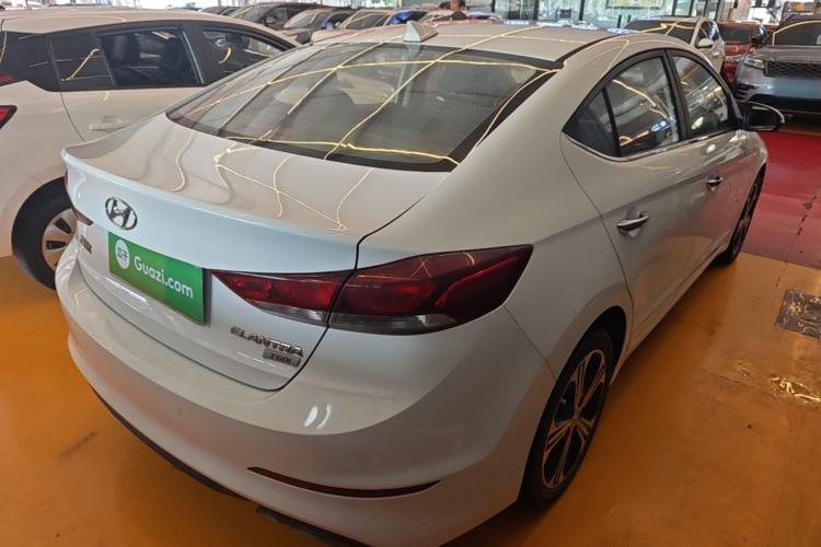 Used Hyundai Elantra (6th Generation / Lingdong) 2018 1.4T Dual-Clutch Xuan Dong · Dynamic Edition Rear Right 45 Deg