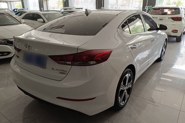 Used Hyundai Elantra (6th Generation / Lingdong) 2018 1.4T Dual-Clutch Xuan Dong · Dynamic Edition Rear Right 45 Deg