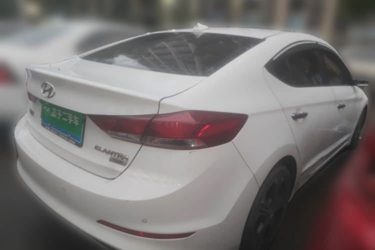 Used Hyundai Elantra (6th Generation / Lingdong) 2018 1.4T Dual-Clutch Xuan Dong · Dynamic Edition Rear Right 45 Deg
