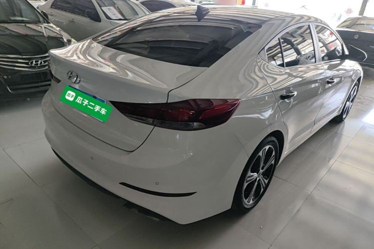 Used Hyundai Elantra (6th Generation / Lingdong) 2018 1.4T Dual-Clutch Xuan Dong · Dynamic Edition Rear Right 45 Deg