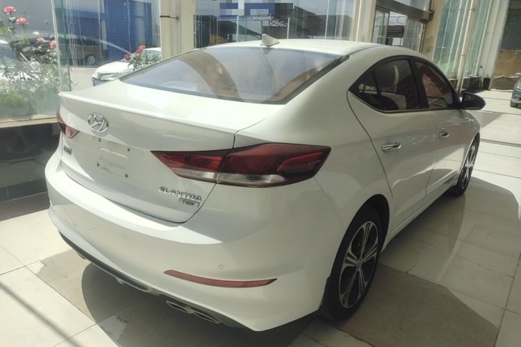 Used Hyundai Elantra (6th Generation / Lingdong) 2018 1.4T Dual-Clutch Xuan Dong · Dynamic Edition Rear Right 45 Deg