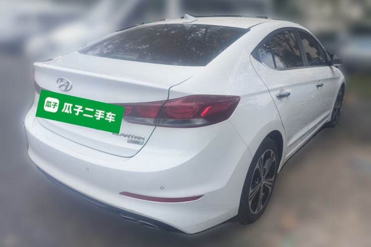 Used Hyundai Elantra (6th Generation / Lingdong) 2018 1.4T Dual-Clutch Xuan Dong · Dynamic Edition Rear Right 45 Deg
