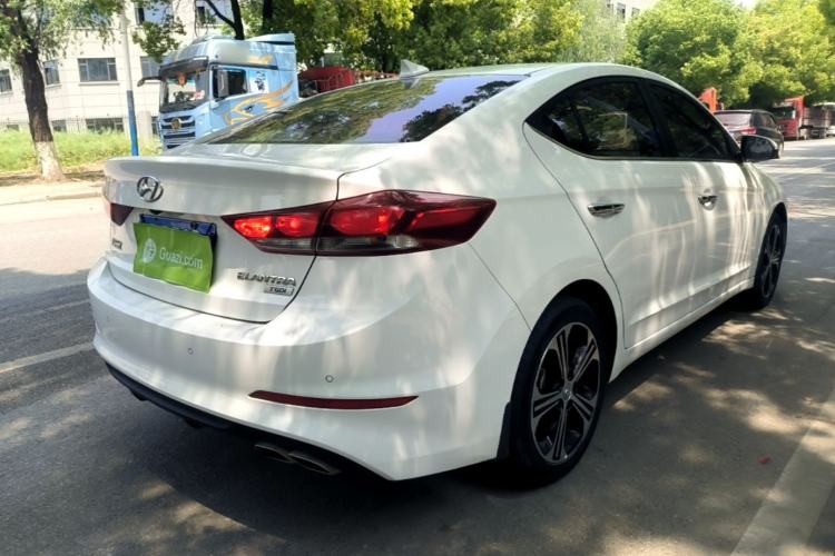 Used Hyundai Elantra (6th Generation / Lingdong) 2018 1.4T Dual-Clutch Xuan Dong · Dynamic Edition Rear Right 45 Deg