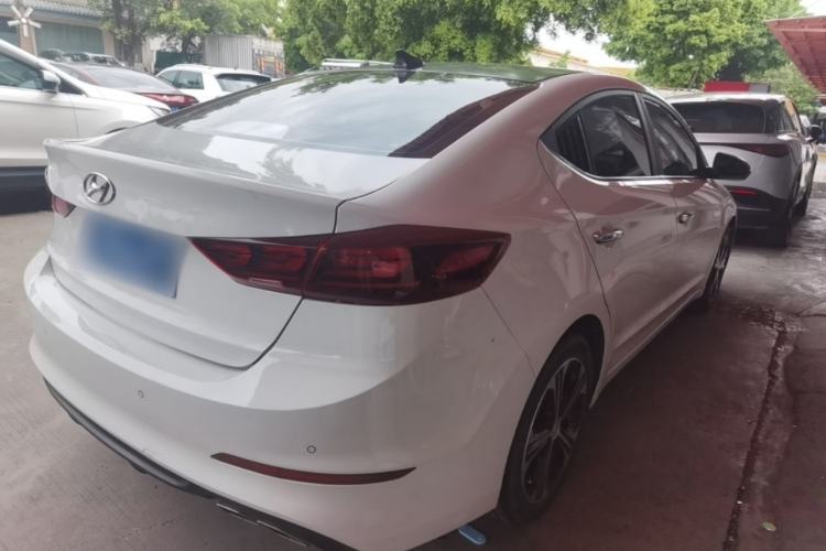 Used Hyundai Elantra (6th Generation / Lingdong) 2018 1.4T Dual-Clutch Xuan Dong · Dynamic Edition Rear Right 45 Deg