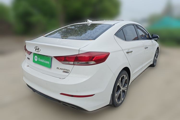 Used Hyundai Elantra (6th Generation / Lingdong) 2018 1.4T Dual-Clutch Xuan Dong · Dynamic Edition Rear Right 45 Deg