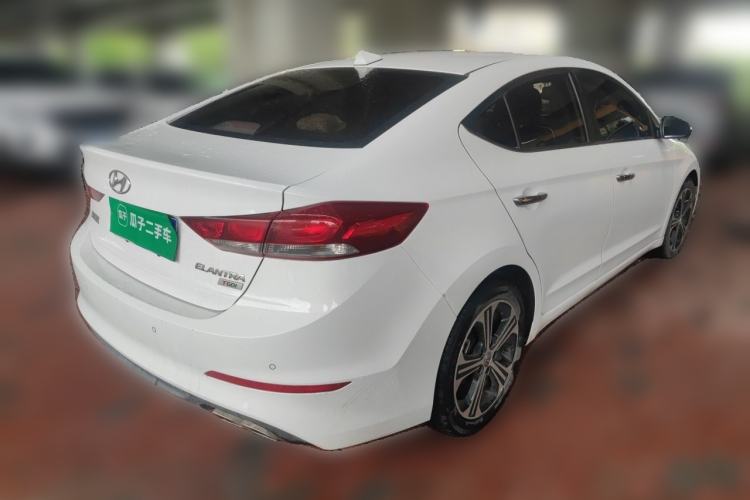 Used Hyundai Elantra (6th Generation / Lingdong) 2018 1.4T Dual-Clutch Xuan Dong · Dynamic Edition Rear Right 45 Deg