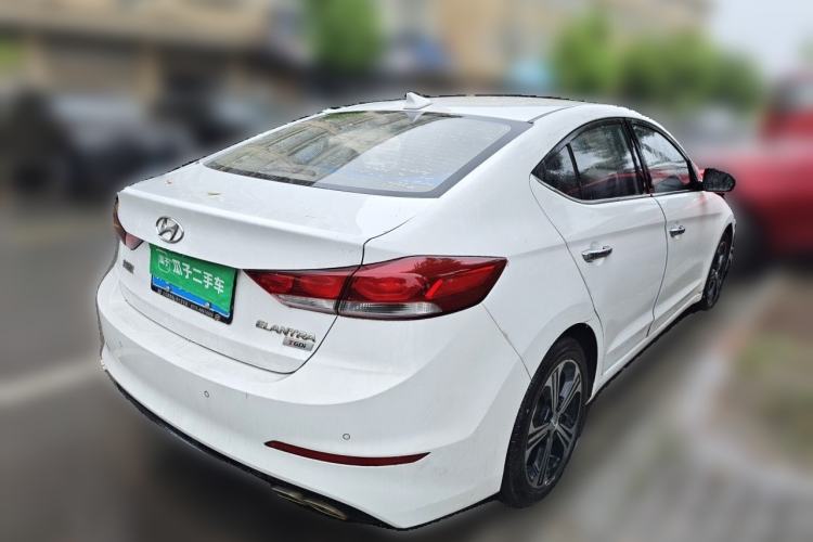 Used Hyundai Elantra (6th Generation / Lingdong) 2018 1.4T Dual-Clutch Xuan Dong · Dynamic Edition Rear Right 45 Deg