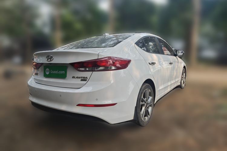 Used Hyundai Elantra (6th Generation / Lingdong) 2018 1.6L Automatic 15th Anniversary Special Edition Rear Right 45 Deg
