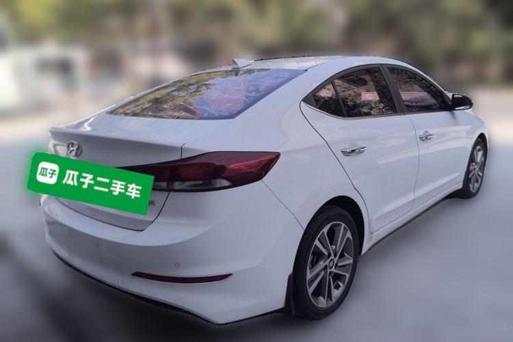 Used Hyundai Elantra (6th Generation / Lingdong) 2018 1.6L Automatic 15th Anniversary Special Edition Rear Right 45 Deg