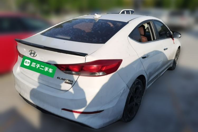 Used Hyundai Elantra (6th Generation / Lingdong) 2018 1.4T Dual-Clutch Xuan Dong · Dynamic Edition Rear Right 45 Deg