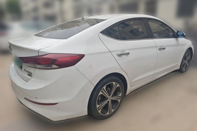 Used Hyundai Elantra (6th Generation / Lingdong) 2018 1.4T Dual-Clutch Xuan Dong · Dynamic Edition Rear Right 45 Deg
