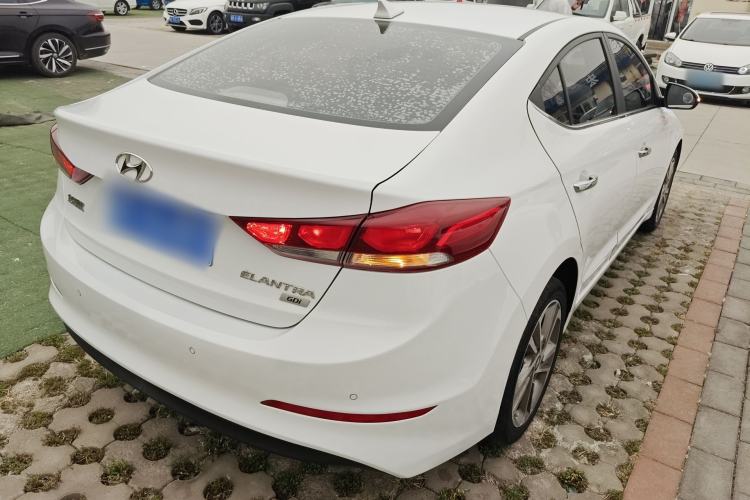 Used Hyundai Elantra (6th Generation / Lingdong) 2018 1.6L Automatic 15th Anniversary Special Edition Rear Right 45 Deg