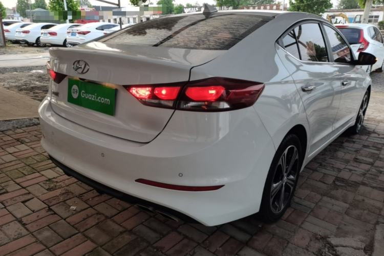 Used Hyundai Elantra (6th Generation / Lingdong) 2018 1.4T Dual-Clutch Xuan Dong · Dynamic Edition Rear Right 45 Deg