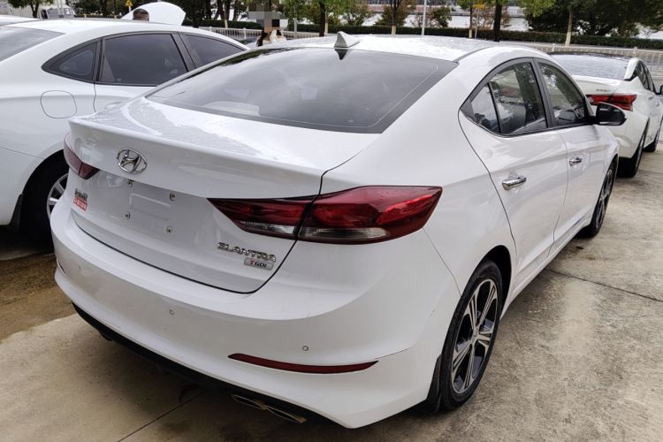 Used Hyundai Elantra (6th Generation / Lingdong) 2018 1.4T Dual-Clutch Xuan Dong · Dynamic Edition Rear Right 45 Deg