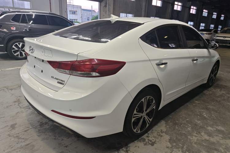 Used Hyundai Elantra (6th Generation / Lingdong) 2018 1.4T Dual-Clutch Xuan Dong · Dynamic Edition Rear Right 45 Deg