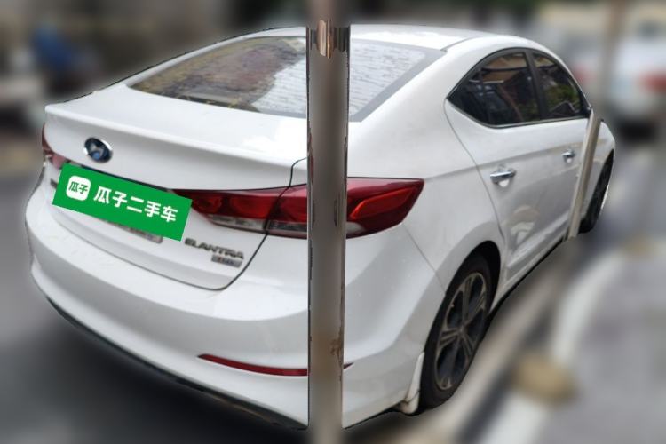 Used Hyundai Elantra (6th Generation / Lingdong) 2018 1.4T Dual-Clutch Xuan Dong · Dynamic Edition Rear Right 45 Deg