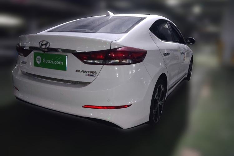 Used Hyundai Elantra (6th Generation / Lingdong) 2018 1.4T Dual-Clutch Xuan Dong · Dynamic Edition Rear Right 45 Deg