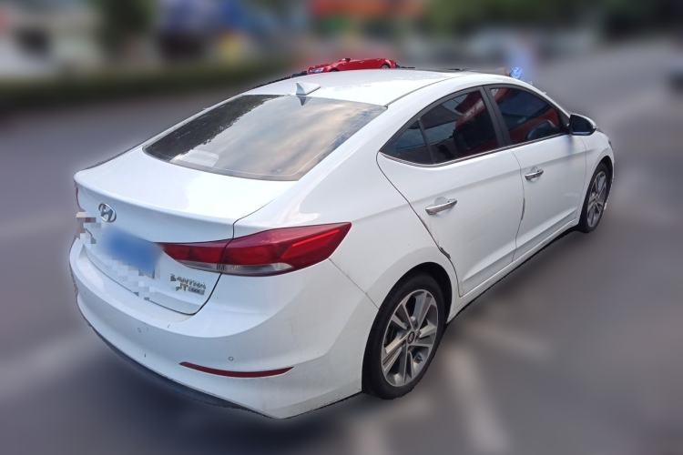 Used Hyundai Elantra (6th Generation / Lingdong) 2018 1.6L Automatic 15th Anniversary Special Edition Rear Right 45 Deg