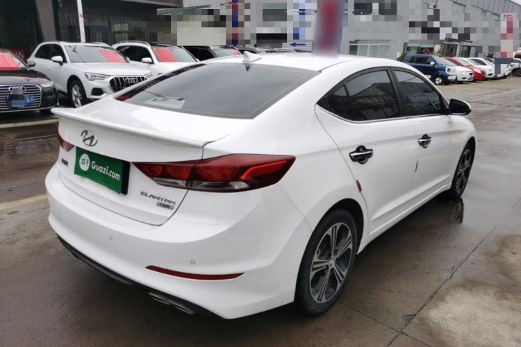 Used Hyundai Elantra (6th Generation / Lingdong) 2018 1.4T Dual-Clutch Xuan Dong · Dynamic Edition Rear Right 45 Deg