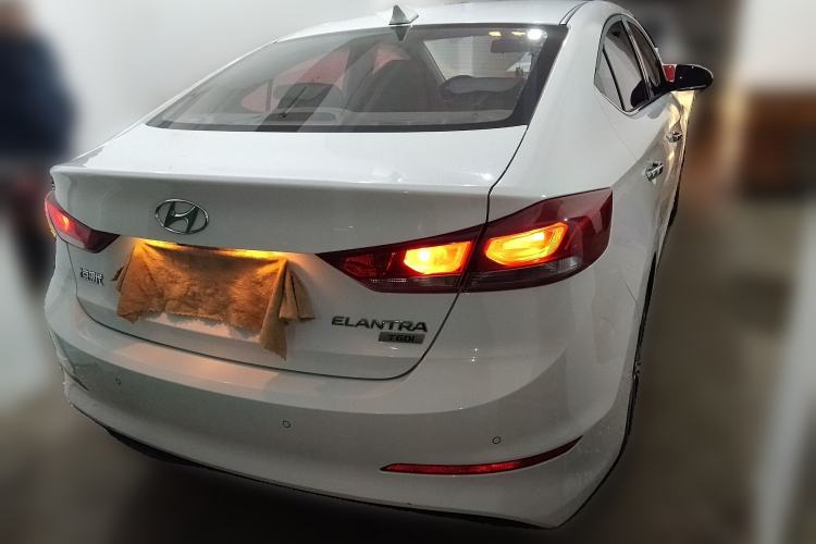 Used Hyundai Elantra (6th Generation / Lingdong) 2018 1.4T Dual-Clutch Xuan Dong · Dynamic Edition Rear Right 45 Deg