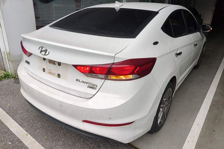 Used Hyundai Elantra (6th Generation / Lingdong) 2018 1.6L Automatic 15th Anniversary Special Edition Rear Right 45 Deg