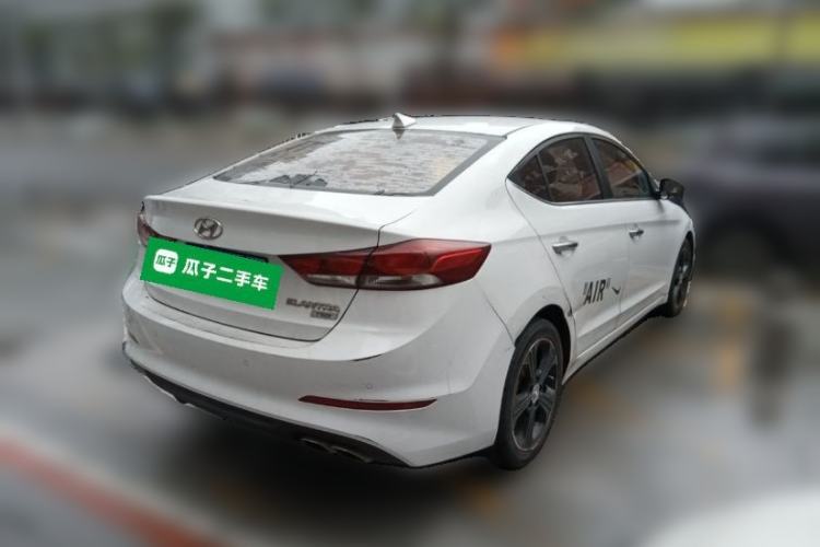 Used Hyundai Elantra (6th Generation / Lingdong) 2018 1.4T Dual-Clutch Xuan Dong · Dynamic Edition Rear Right 45 Deg