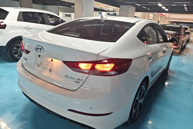 Used Hyundai Elantra (6th Generation / Lingdong) 2018 1.4T Dual-Clutch Xuan Dong · Dynamic Edition Rear Right 45 Deg