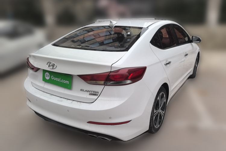 Used Hyundai Elantra (6th Generation / Lingdong) 2018 1.4T Dual-Clutch Xuan Dong · Dynamic Edition Rear Right 45 Deg