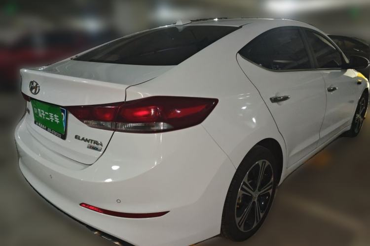 Used Hyundai Elantra (6th Generation / Lingdong) 2018 1.4T Dual-Clutch Xuan Dong · Dynamic Edition Rear Right 45 Deg