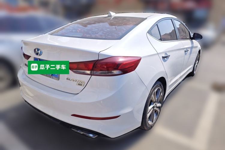 Used Hyundai Elantra (6th Generation / Lingdong) 2018 1.6L Automatic 15th Anniversary Special Edition Rear Right 45 Deg