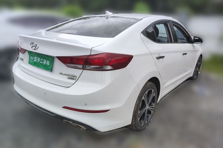 Used Hyundai Elantra (6th Generation / Lingdong) 2018 1.4T Dual-Clutch Xuan Dong · Dynamic Edition Rear Right 45 Deg