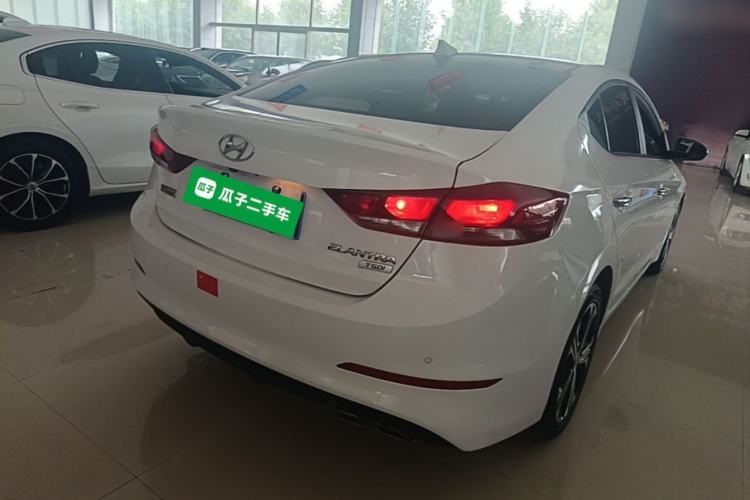 Used Hyundai Elantra (6th Generation / Lingdong) 2018 1.4T Dual-Clutch Xuan Dong · Dynamic Edition Rear Right 45 Deg