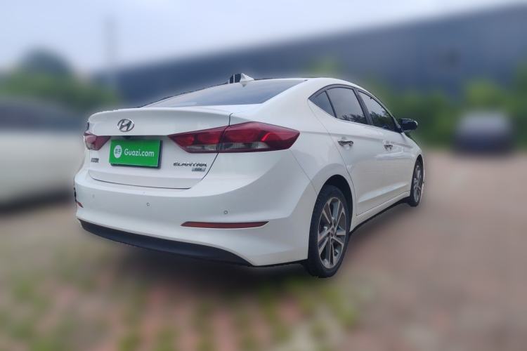 Used Hyundai Elantra (6th Generation / Lingdong) 2018 1.6L Automatic 15th Anniversary Special Edition Rear Right 45 Deg
