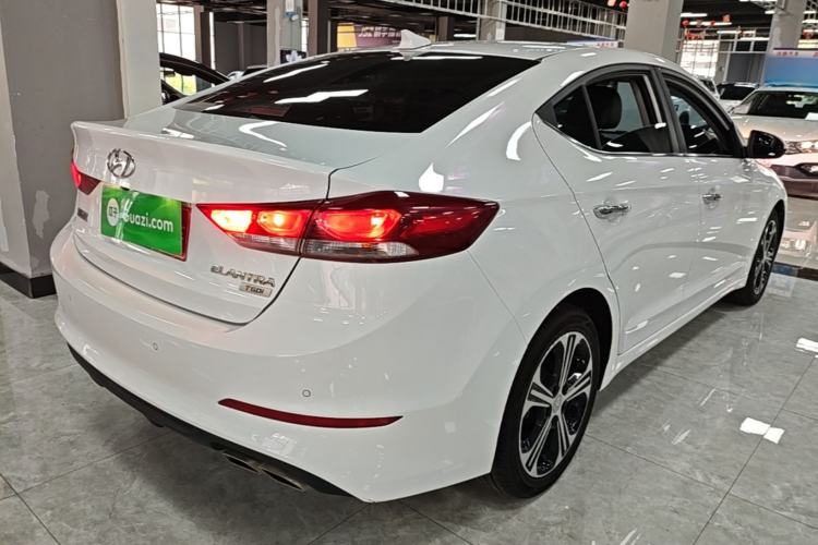 Used Hyundai Elantra (6th Generation / Lingdong) 2018 1.4T Dual-Clutch Xuan Dong · Dynamic Edition Rear Right 45 Deg
