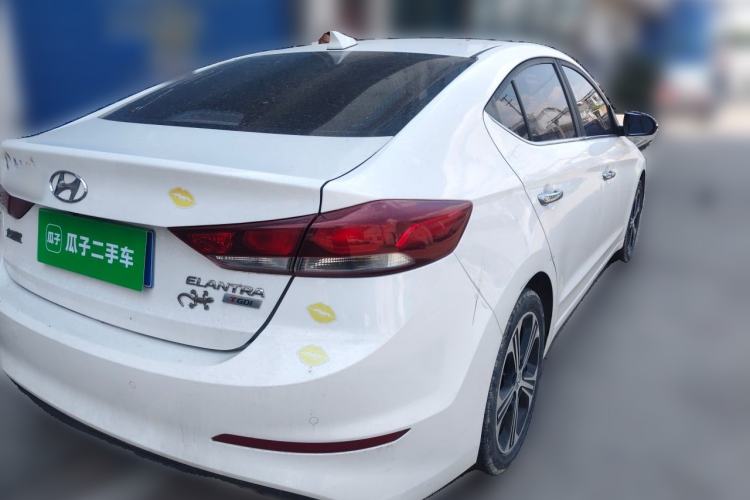 Used Hyundai Elantra (6th Generation / Lingdong) 2018 1.4T Dual-Clutch Xuan Dong · Dynamic Edition Rear Right 45 Deg