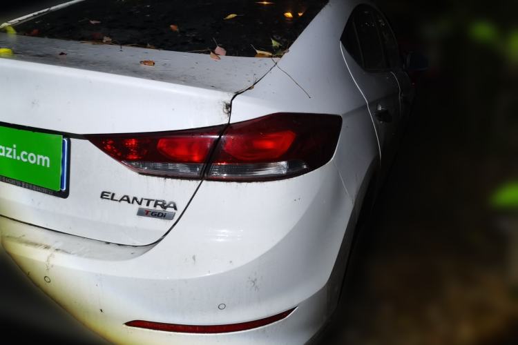Used Hyundai Elantra (6th Generation / Lingdong) 2018 1.4T Dual-Clutch Xuan Dong · Dynamic Edition Rear Right 45 Deg