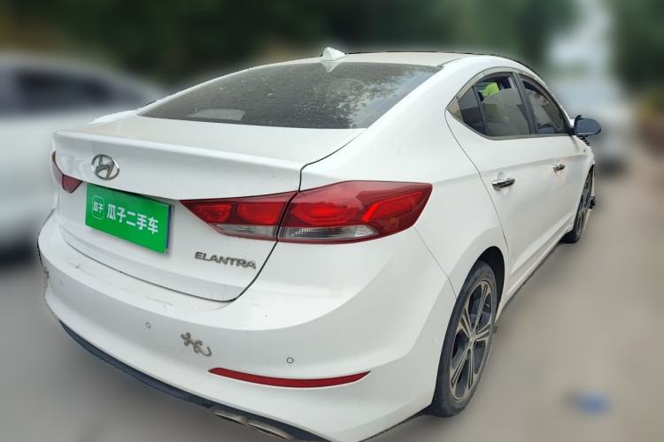 Used Hyundai Elantra (6th Generation / Lingdong) 2018 1.4T Dual-Clutch Xuan Dong · Dynamic Edition Rear Right 45 Deg