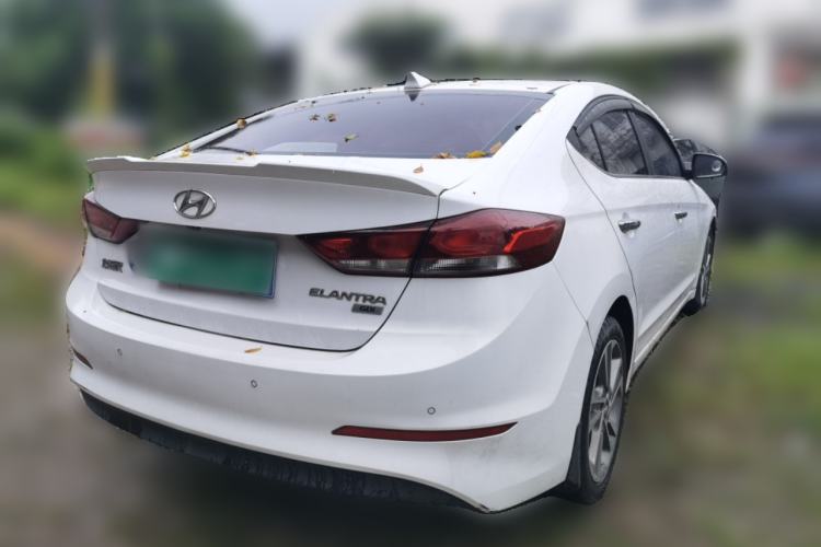 Used Hyundai Elantra (6th Generation / Lingdong) 2018 1.6L Automatic 15th Anniversary Special Edition Rear Right 45 Deg