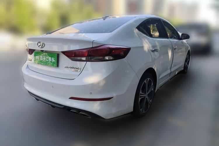 Used Hyundai Elantra (6th Generation / Lingdong) 2018 1.4T Dual-Clutch Xuan Dong · Dynamic Edition Rear Right 45 Deg