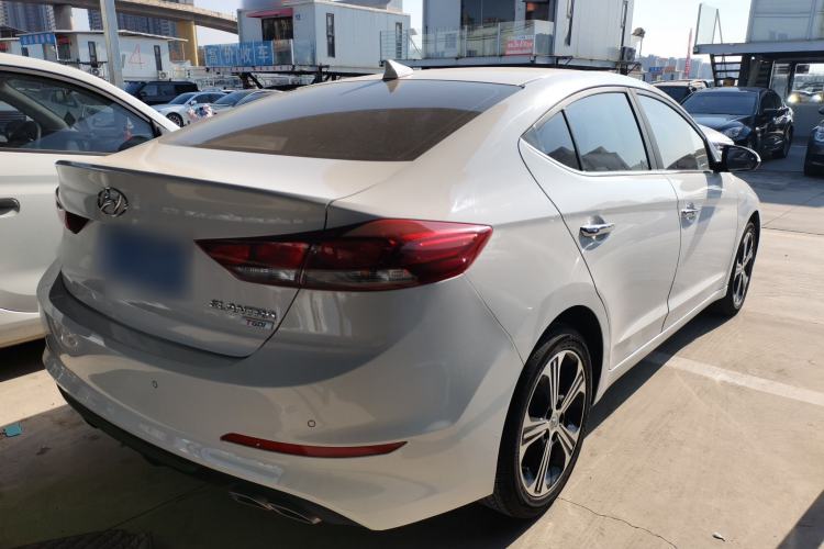Used Hyundai Elantra (6th Generation / Lingdong) 2018 1.4T Dual-Clutch Xuan Dong · Dynamic Edition Rear Right 45 Deg