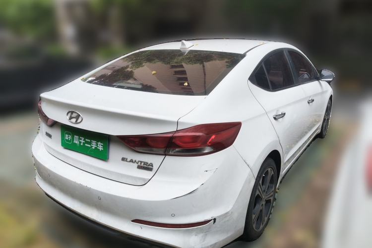 Used Hyundai Elantra (6th Generation / Lingdong) 2018 1.4T Dual-Clutch Xuan Dong · Dynamic Edition Rear Right 45 Deg