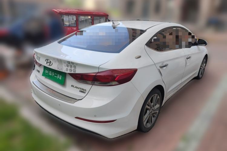 Used Hyundai Elantra (6th Generation / Lingdong) 2018 1.6L Automatic 15th Anniversary Special Edition Rear Right 45 Deg