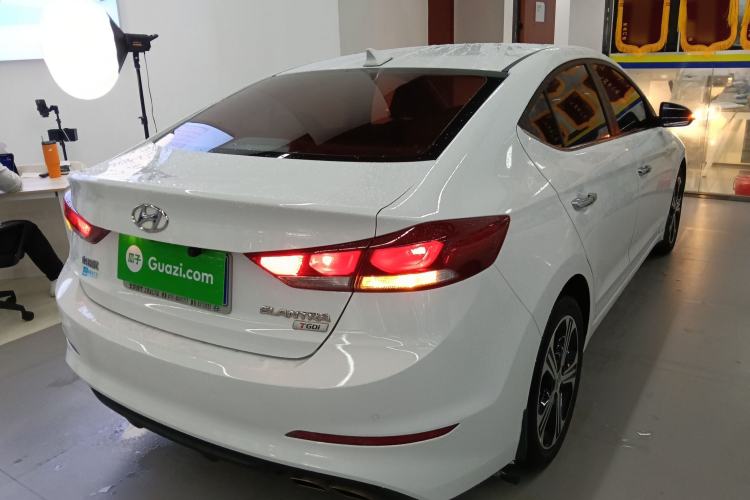 Used Hyundai Elantra (6th Generation / Lingdong) 2018 1.4T Dual-Clutch Xuan Dong · Dynamic Edition Rear Right 45 Deg