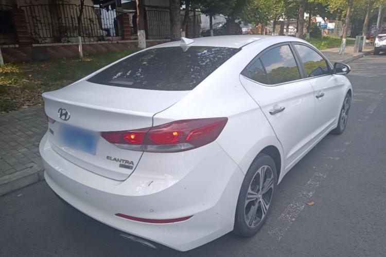 Used Hyundai Elantra (6th Generation / Lingdong) 2018 1.4T Dual-Clutch Xuan Dong · Dynamic Edition Rear Right 45 Deg