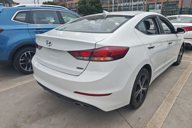 Used Hyundai Elantra (6th Generation / Lingdong) 2018 1.4T Dual-Clutch Xuan Dong · Dynamic Edition Rear Right 45 Deg