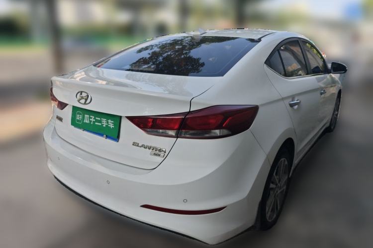 Used Hyundai Elantra (6th Generation / Lingdong) 2018 1.6L Automatic 15th Anniversary Special Edition Rear Right 45 Deg