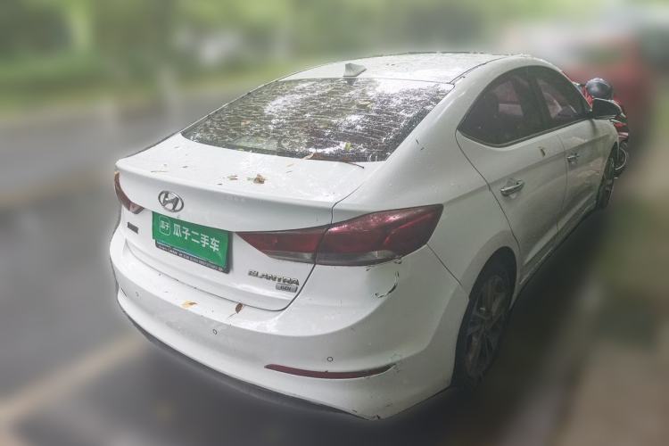 Used Hyundai Elantra (6th Generation / Lingdong) 2018 1.6L Automatic 15th Anniversary Special Edition Rear Right 45 Deg